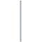 Barrier posts | Steel tube  42 x 2,5 mm | stationary | for casting in concrete | hot-dip galvanized | without eyelet